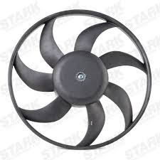 SKRF-0300038-مروحة ريديتر مع موتور مفردة اوبل كورسا 06> + 014> + بونتو + جراند بونتو